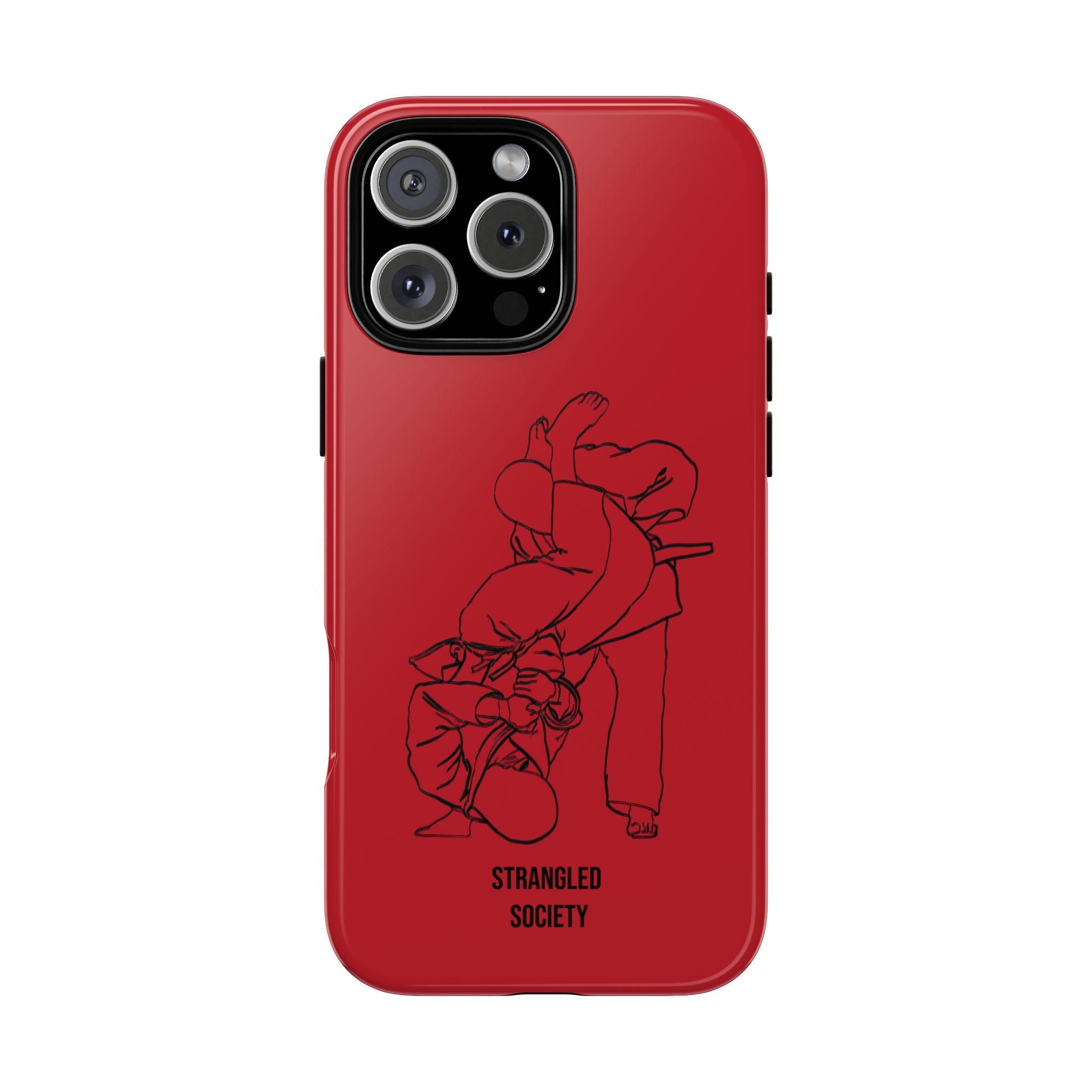 Grappling, BJJ Grappling Red Phone Case