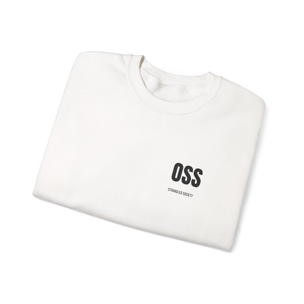 OSS, BJJ Black Crewneck Sweatshirt