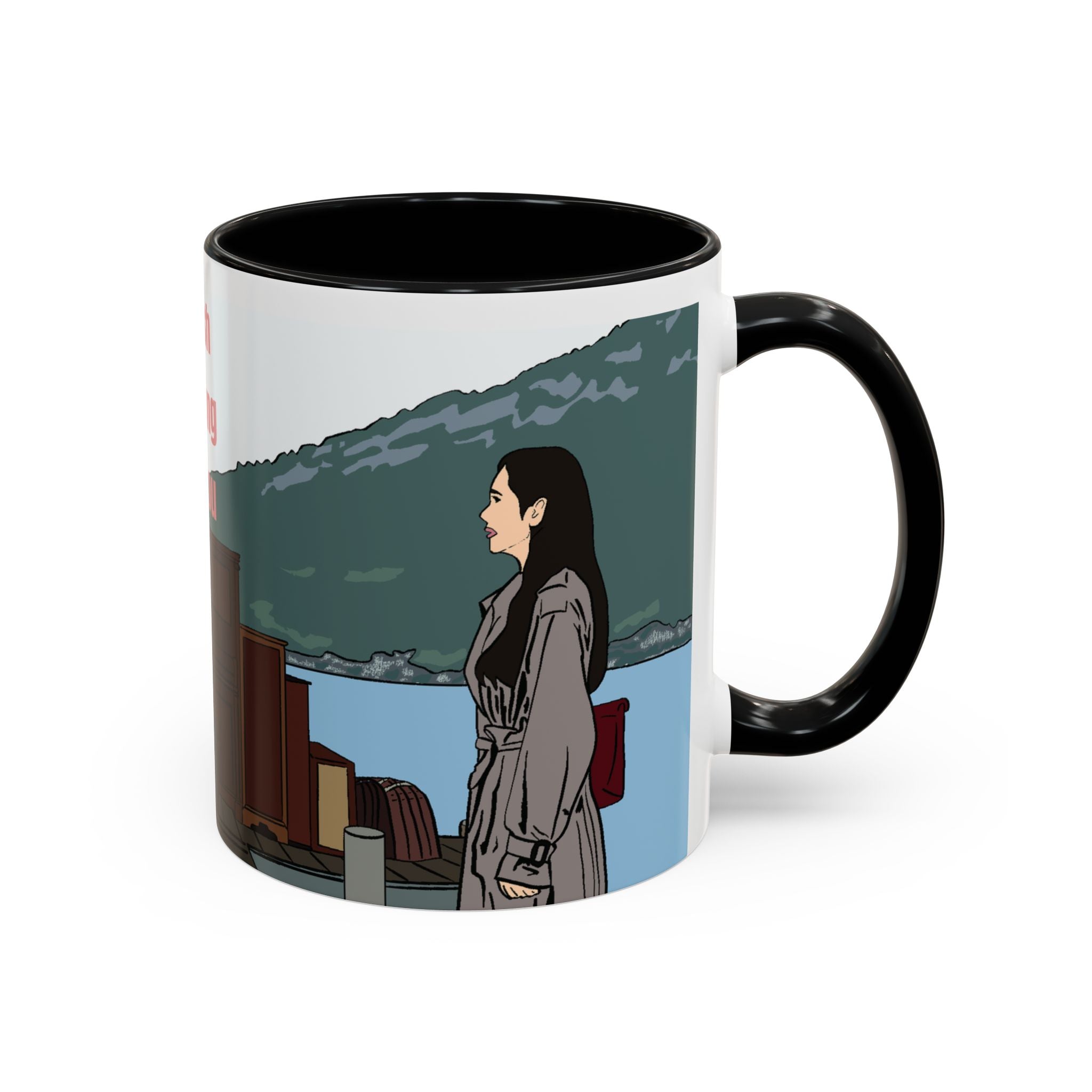Crash Landing on You Scenic Accent Coffee Mug, K-Drama Fan Gift (11/15oz)