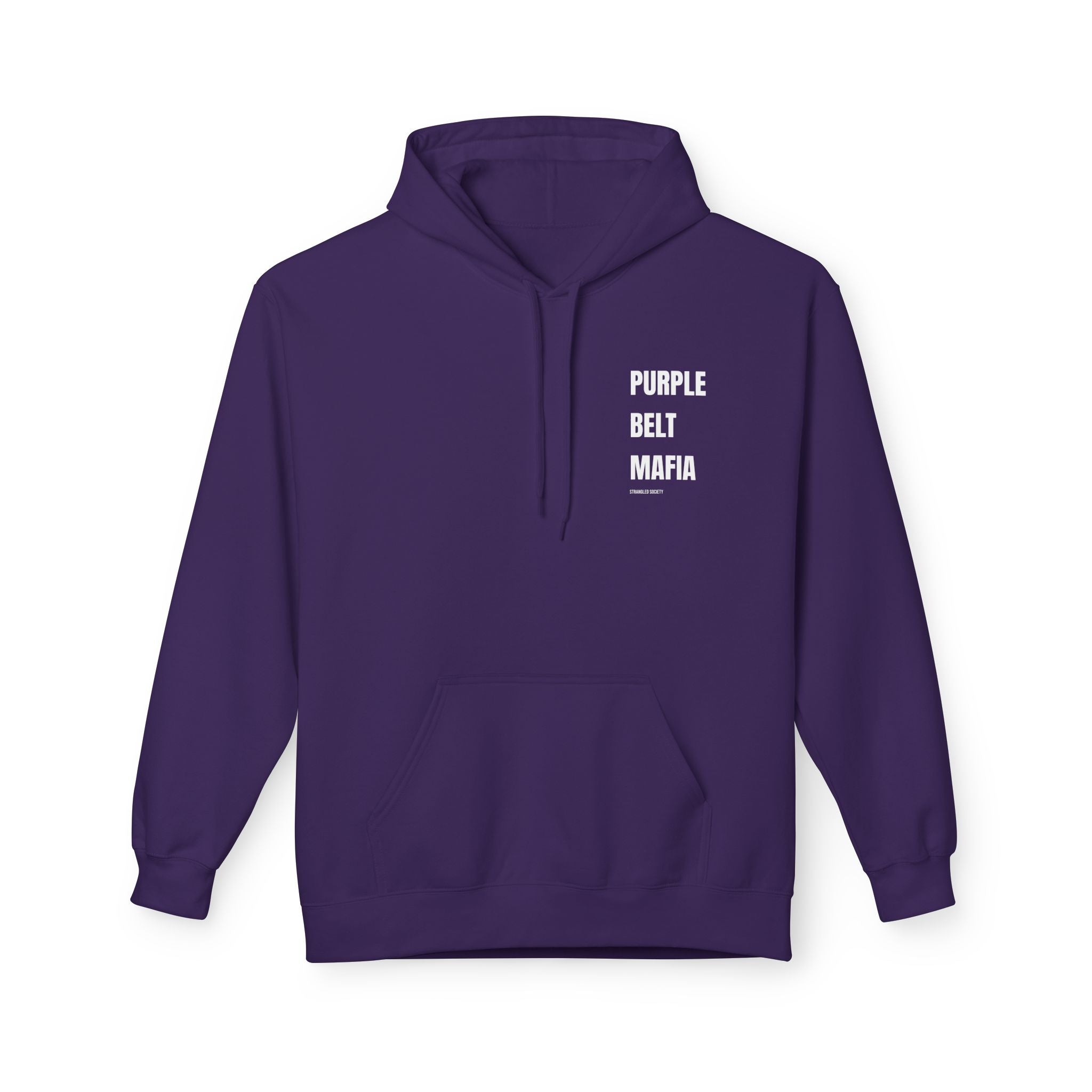 Purple Belt Mafia Hoodie, Premium Crewneck Purple Hoodie