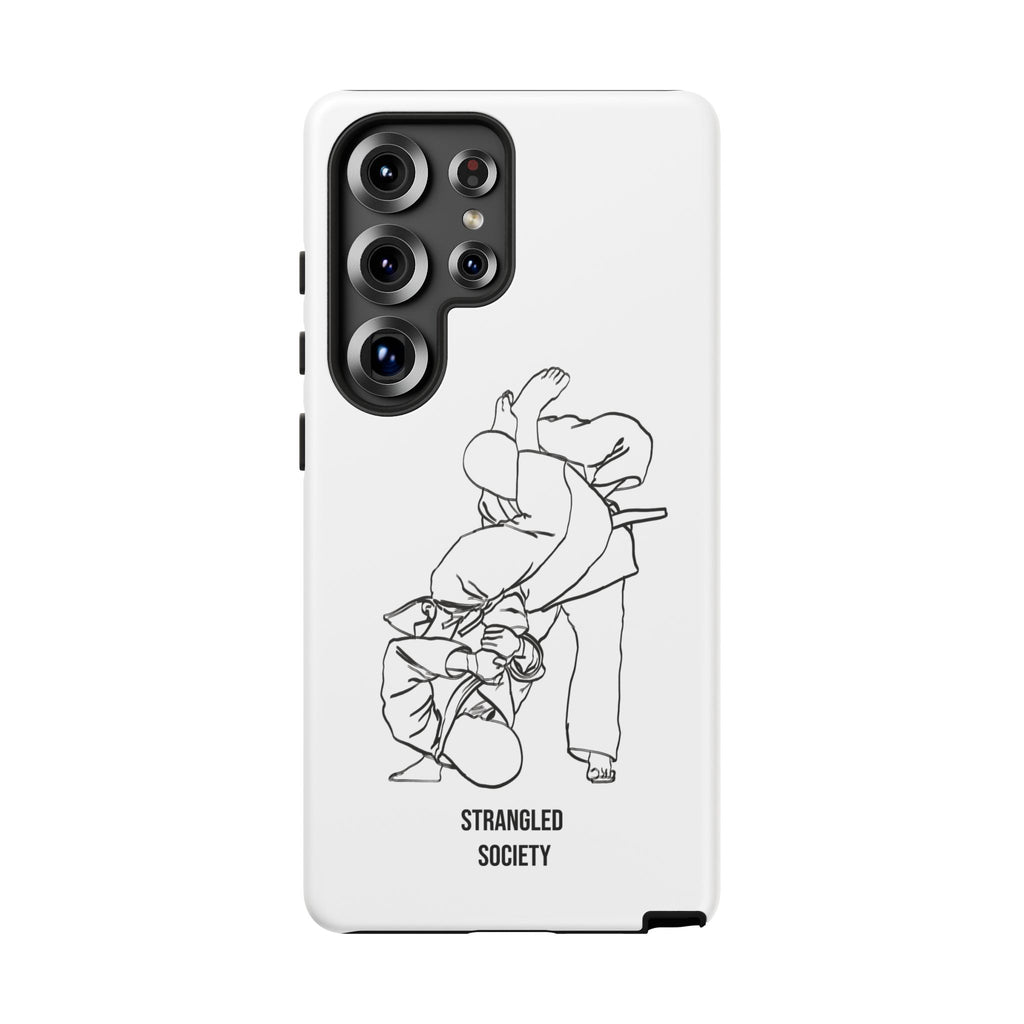 Grappling, BJJ Grappling White Phone Case
