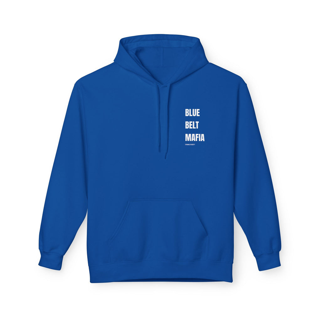 Blue Belt Mafia Hoodie, BJJ Crewneck Blue Hoodie
