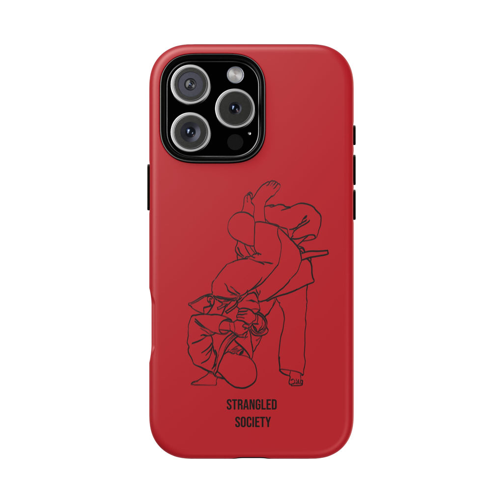 Grappling, BJJ Grappling Red Phone Case