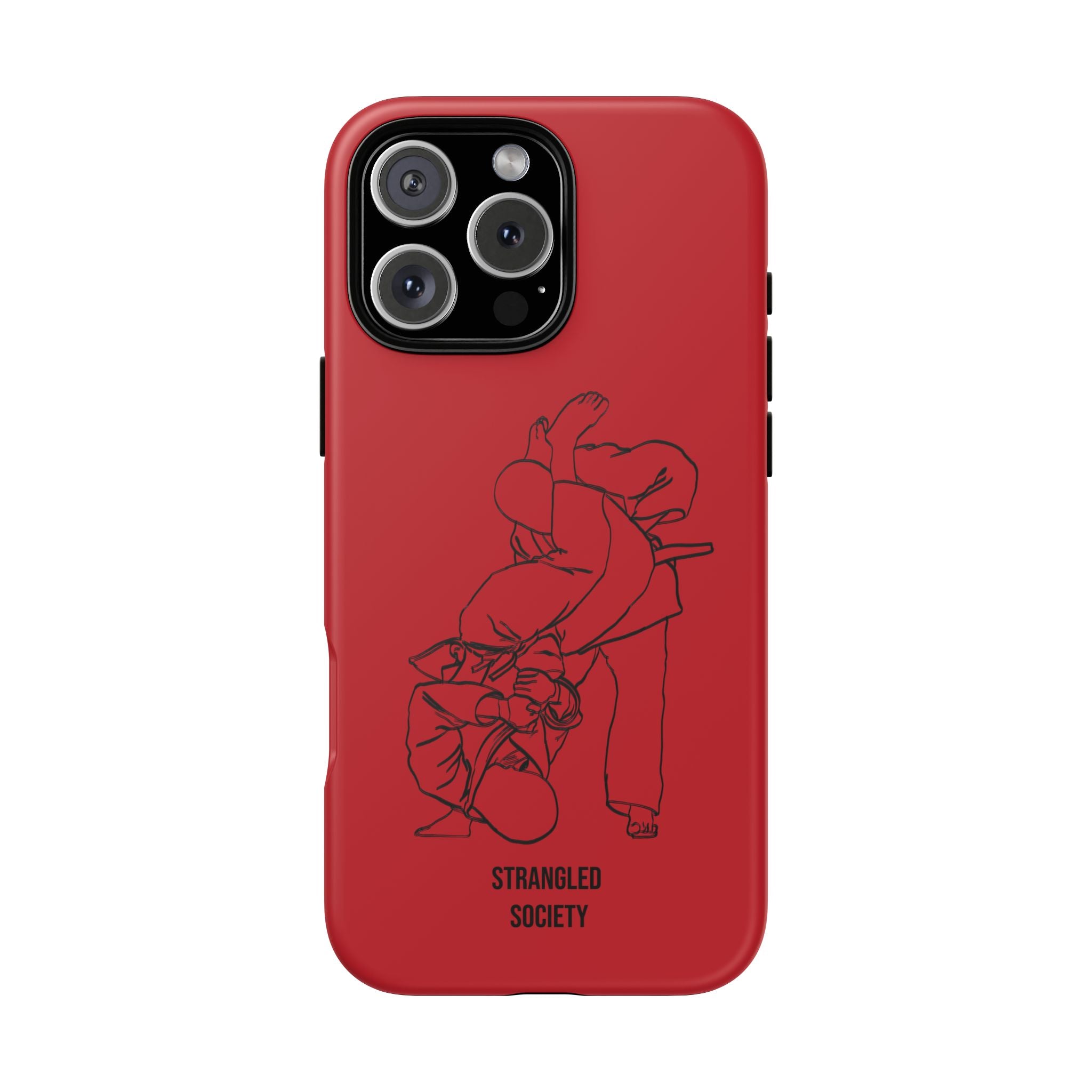 Grappling, BJJ Grappling Red Phone Case