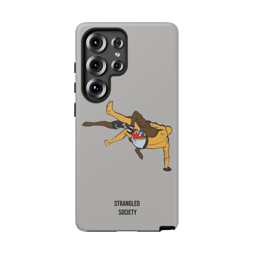 Double Leg Takedown, BJJ Double Leg Takedown Grey Phone Case