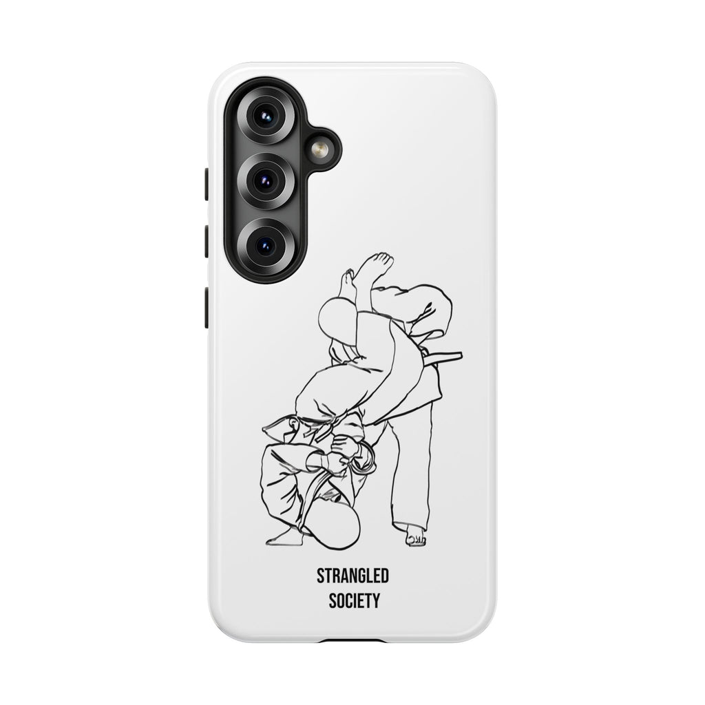 Grappling, BJJ Grappling White Phone Case