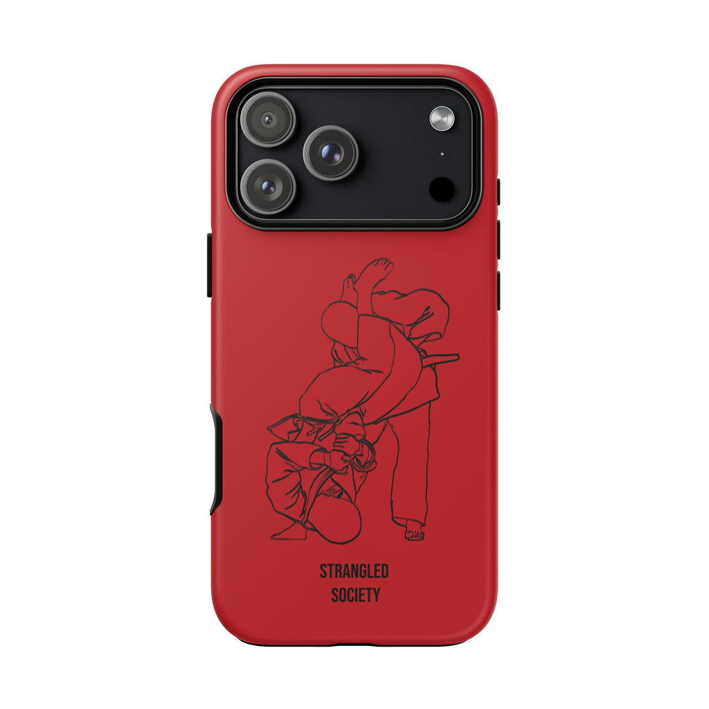 Grappling, BJJ Grappling Red Phone Case
