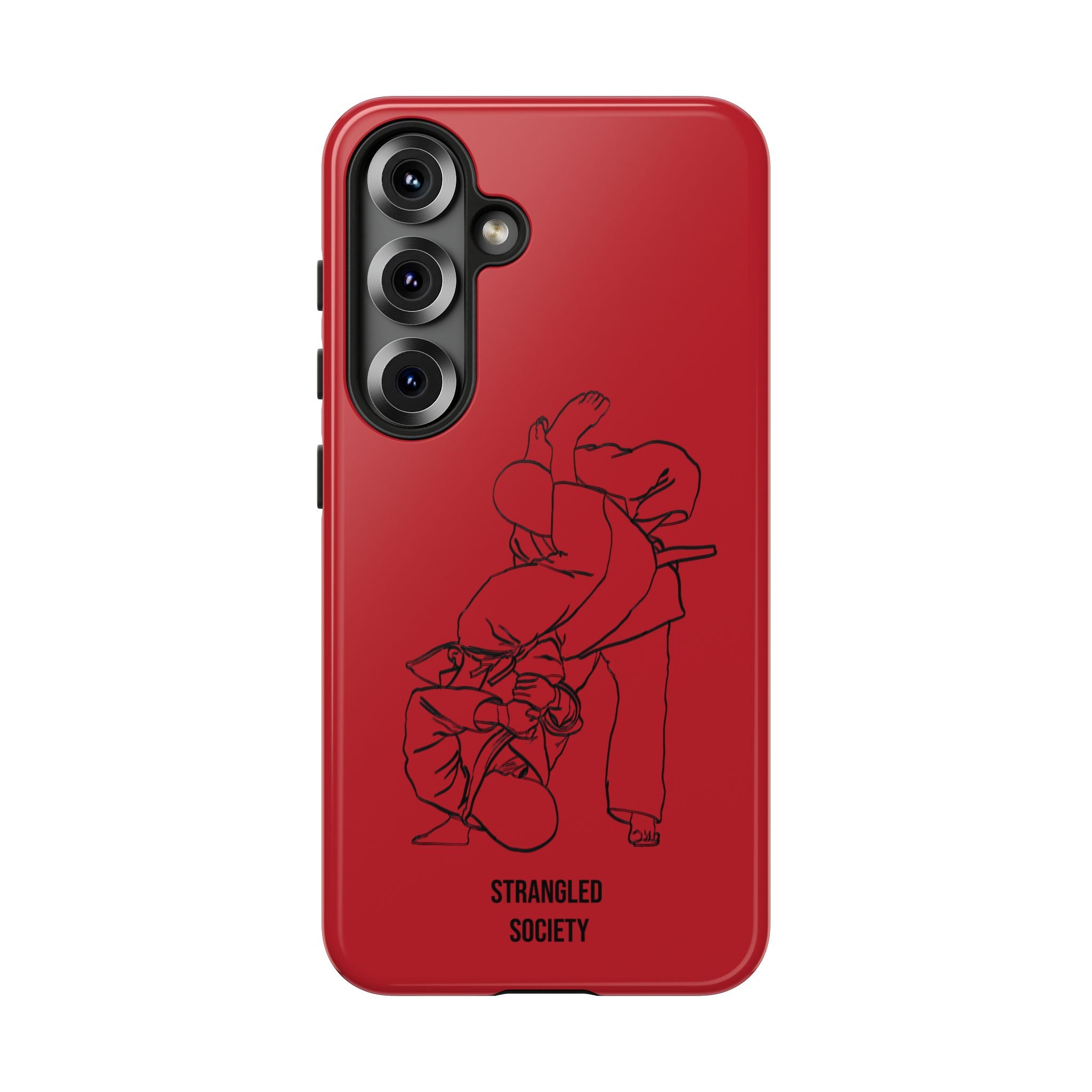 Grappling, BJJ Grappling Red Phone Case