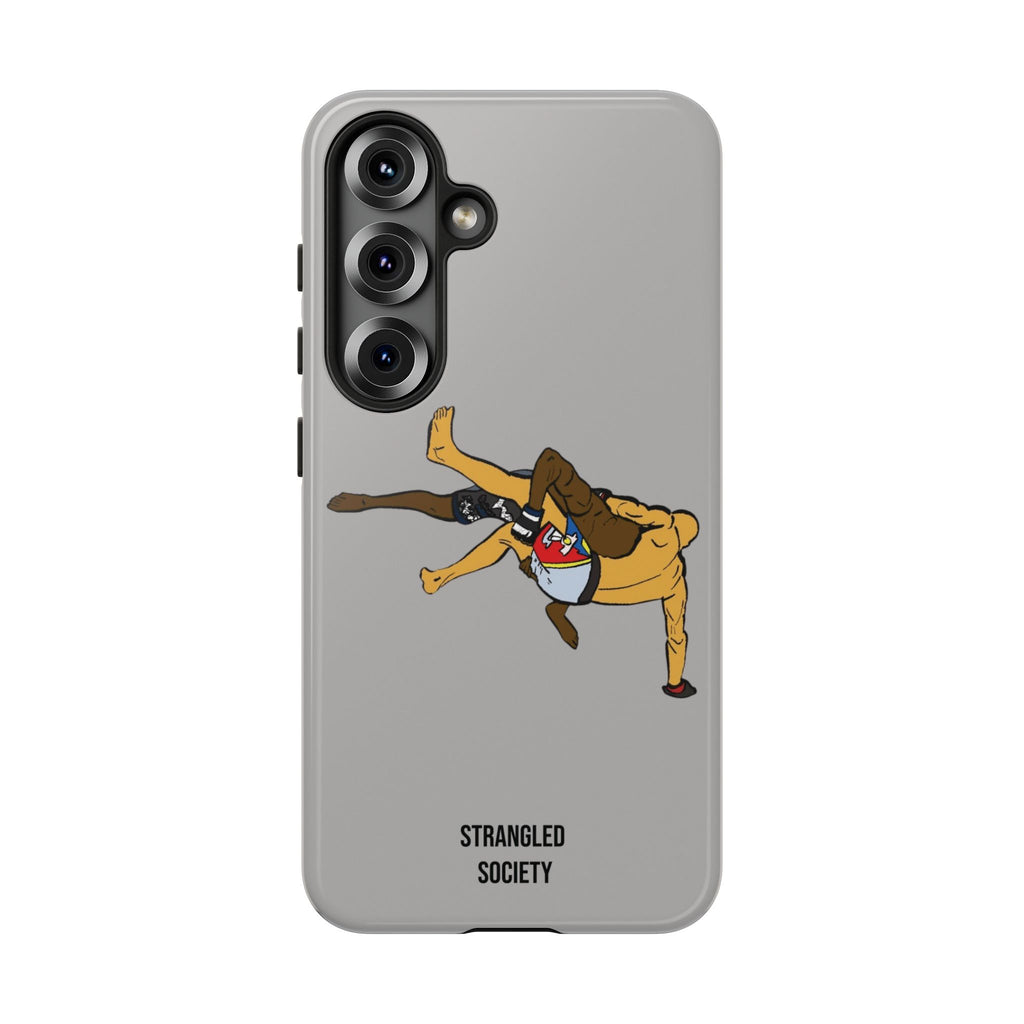 Double Leg Takedown, BJJ Double Leg Takedown Grey Phone Case