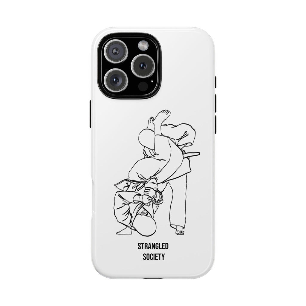 Grappling, BJJ Grappling White Phone Case