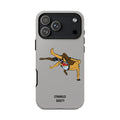 Double Leg Takedown, BJJ Double Leg Takedown Grey Phone Case