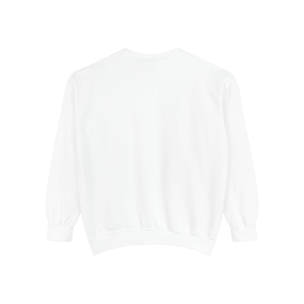 Everyday Porrada, Minimal White Crewneck Sweatshirt