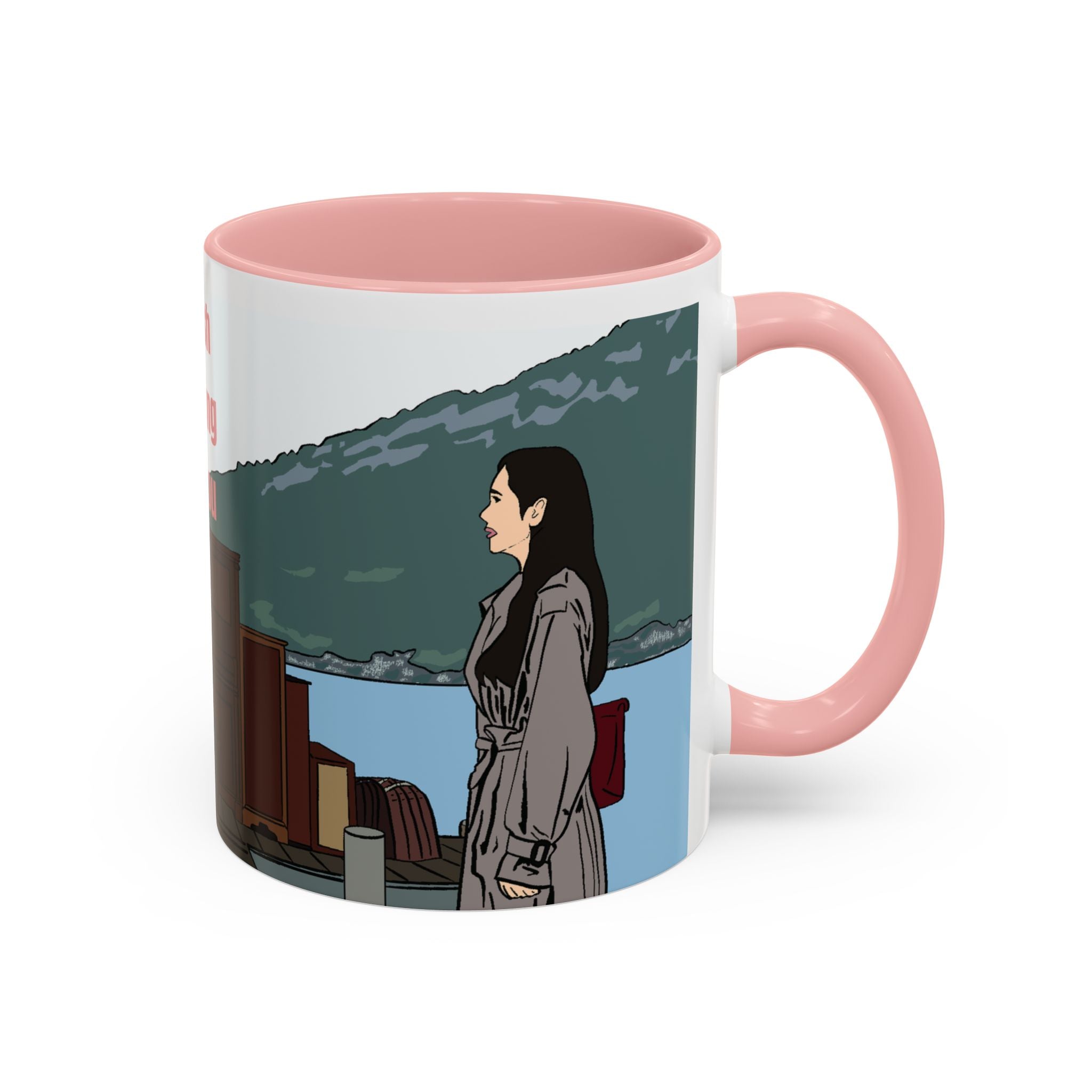 Crash Landing on You Scenic Accent Coffee Mug, K-Drama Fan Gift (11/15oz)