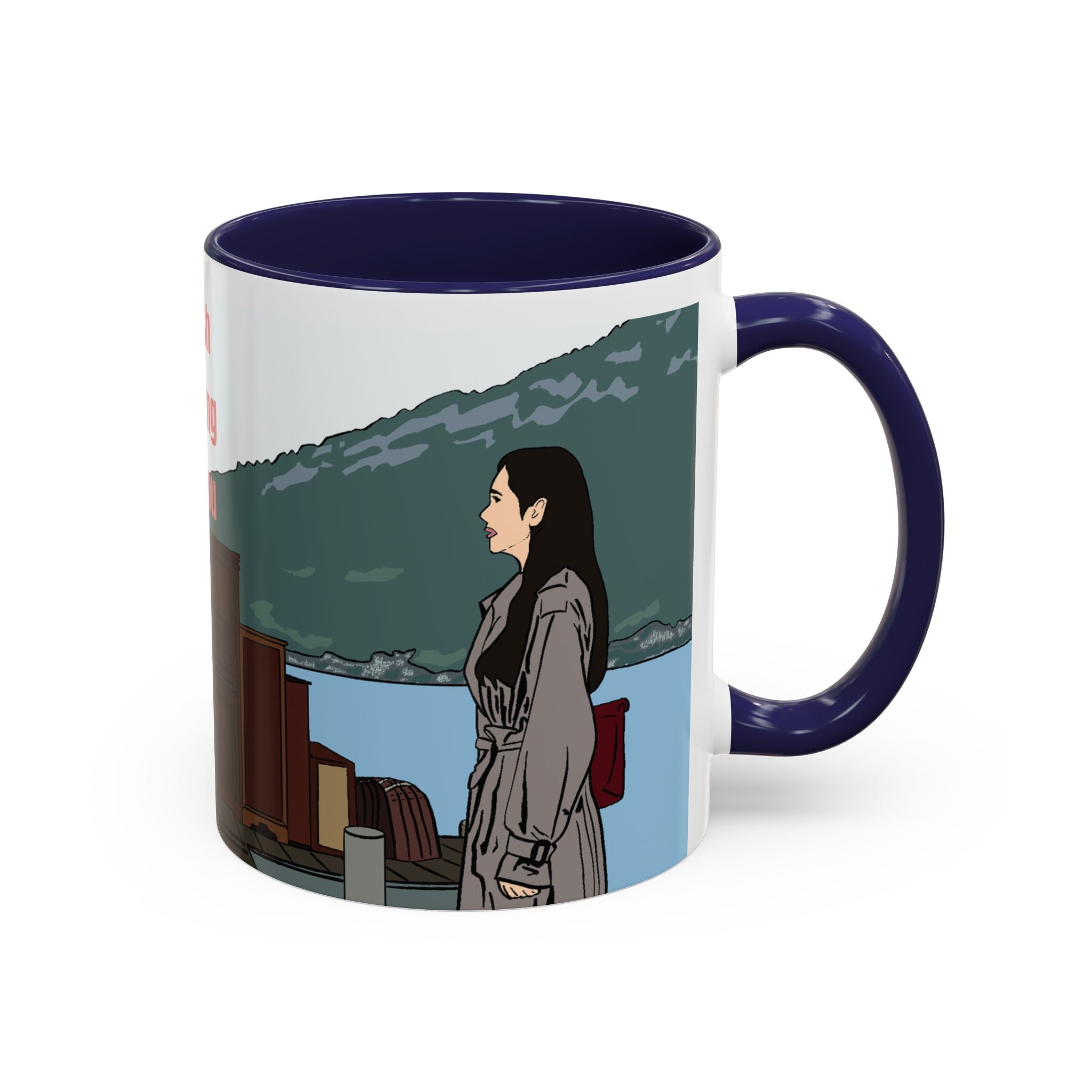 Crash Landing on You Scenic Accent Coffee Mug, K-Drama Fan Gift (11/15oz)