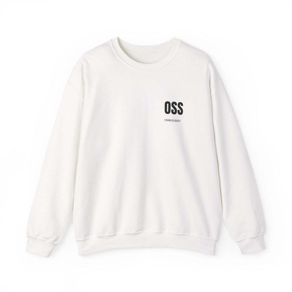 OSS, BJJ Black Crewneck Sweatshirt