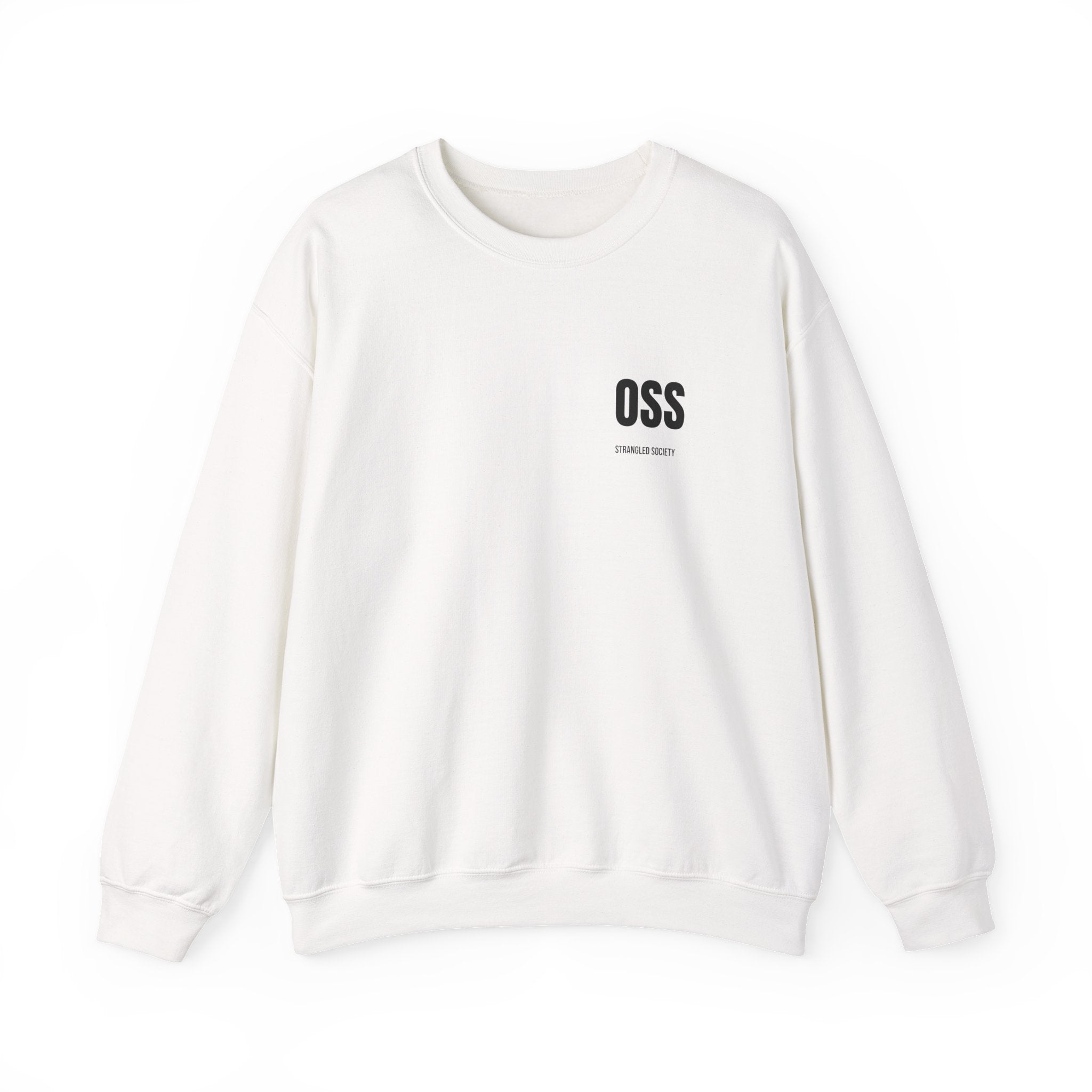 OSS, BJJ Black Crewneck Sweatshirt