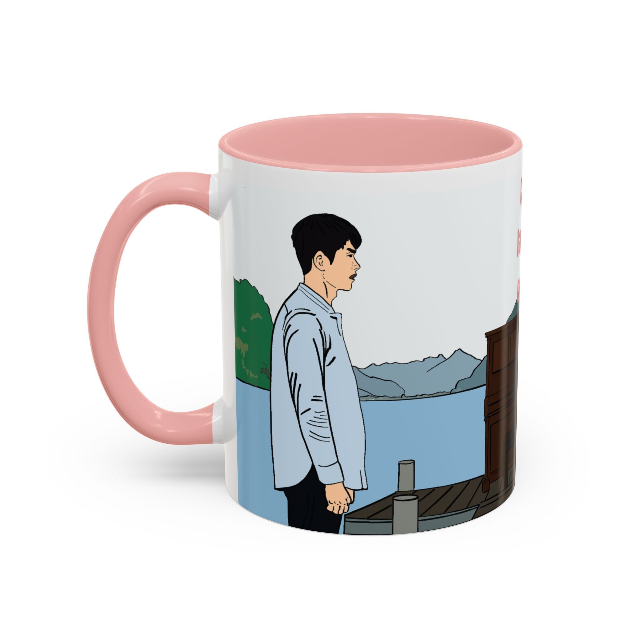 Crash Landing on You Scenic Accent Coffee Mug, K-Drama Fan Gift (11/15oz)